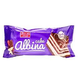 شیرین عسل کیک سه لایه کاکائویی وانیلی